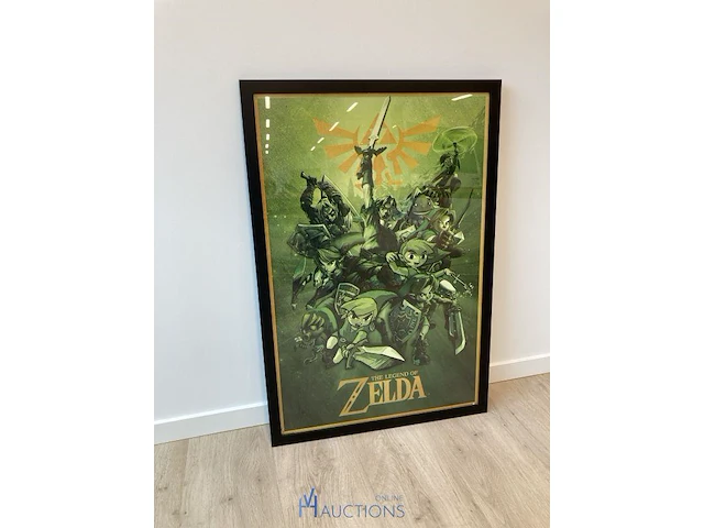 Poster voorstellende zelda - afbeelding 1 van  4