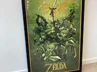 Poster voorstellende zelda - afbeelding 1 van  4