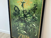 Poster voorstellende zelda - afbeelding 2 van  4