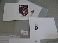 Postkaarten met zegel van kaart + stempel 1-12-1999
