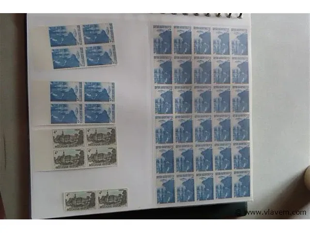 Postzegel album belgië - afbeelding 4 van  44