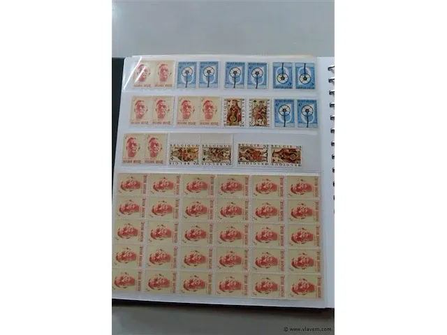 Postzegel album belgië - afbeelding 7 van  44