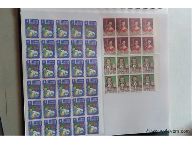 Postzegel album belgië - afbeelding 17 van  44