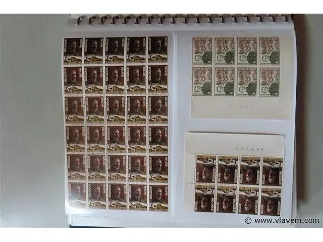 Postzegel album belgië - afbeelding 30 van  44