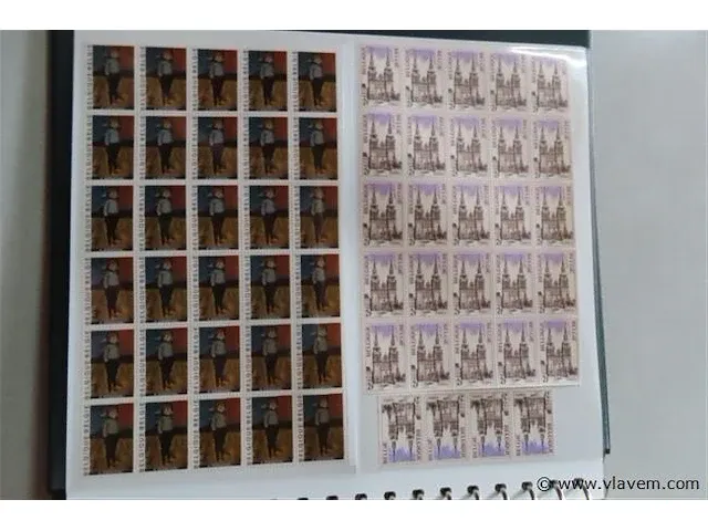 Postzegel album belgië - afbeelding 23 van  44
