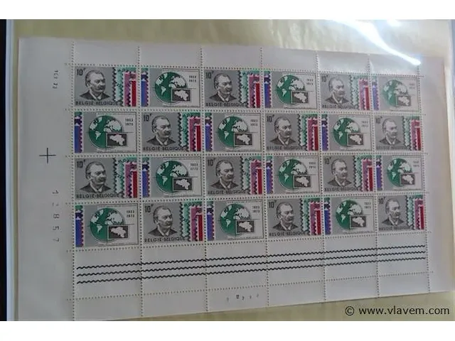 Postzegel album belgië - afbeelding 44 van  44