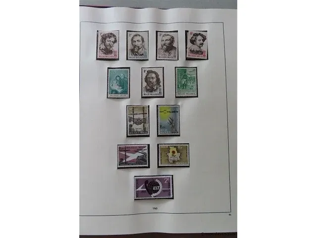 Postzegel album belgië - afbeelding 12 van  73
