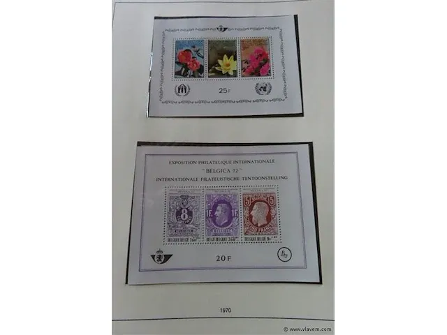 Postzegel album belgië - afbeelding 35 van  73