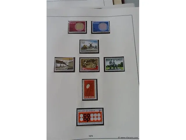 Postzegel album belgië - afbeelding 37 van  73