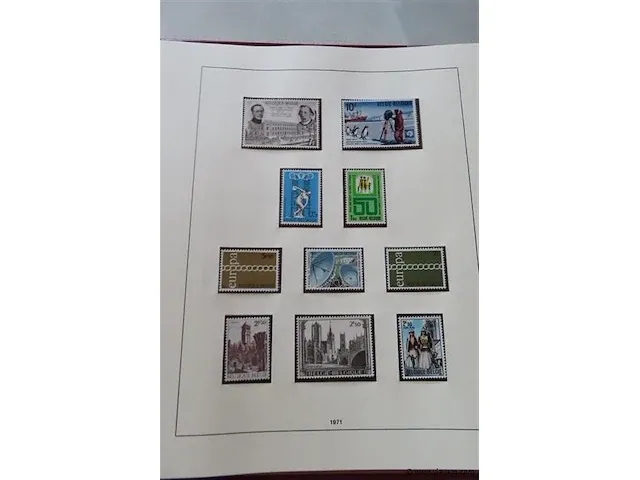 Postzegel album belgië - afbeelding 55 van  73
