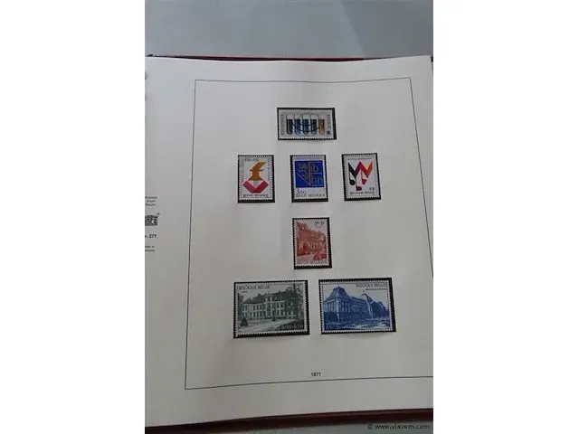 Postzegel album belgië - afbeelding 58 van  73