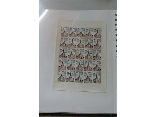 Postzegel album belgië - afbeelding 7 van  45