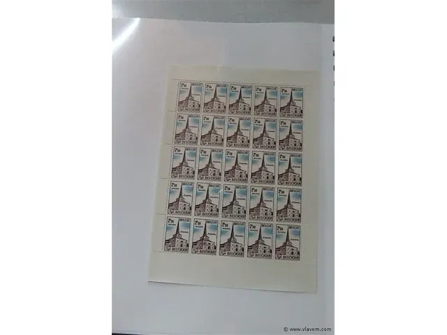 Postzegel album belgië - afbeelding 9 van  45