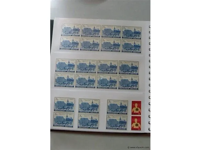 Postzegel album belgië - afbeelding 22 van  45