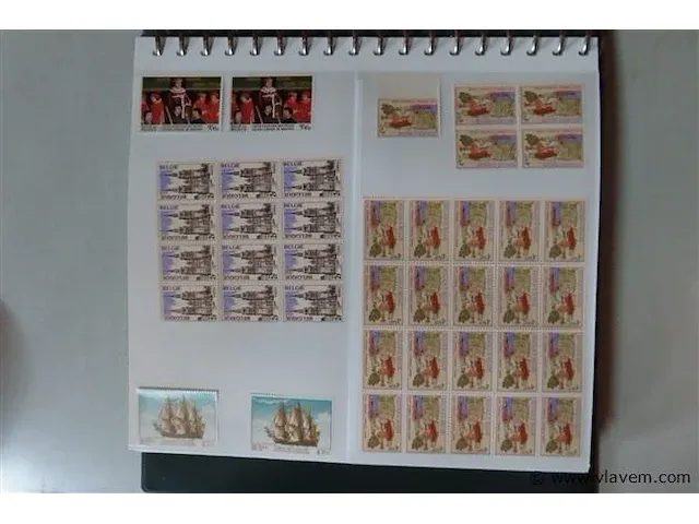 Postzegel album belgië - afbeelding 40 van  45