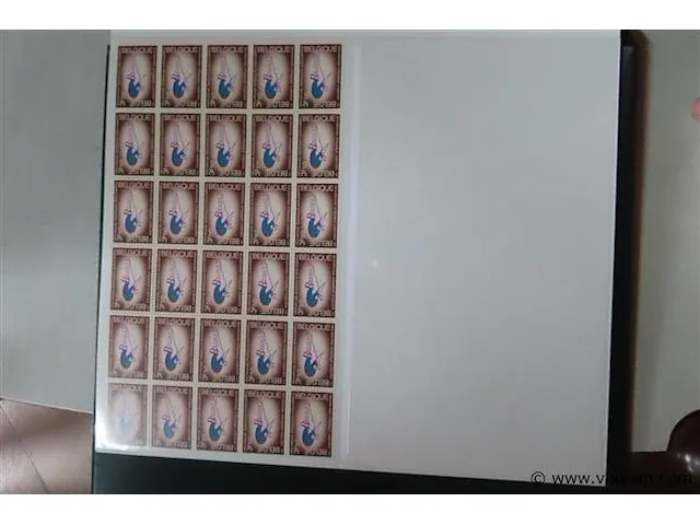 Postzegel album belgië - afbeelding 43 van  45