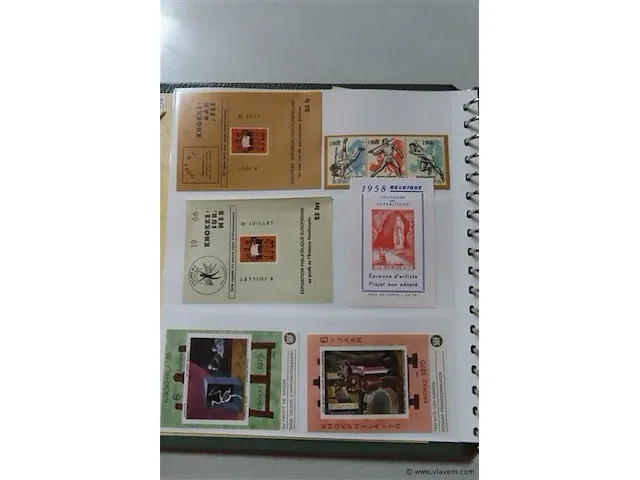 Postzegel album belgië - afbeelding 3 van  5