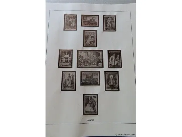 Postzegel album belgië - afbeelding 4 van  44