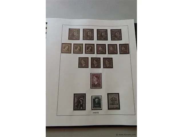Postzegel album belgië - afbeelding 8 van  44