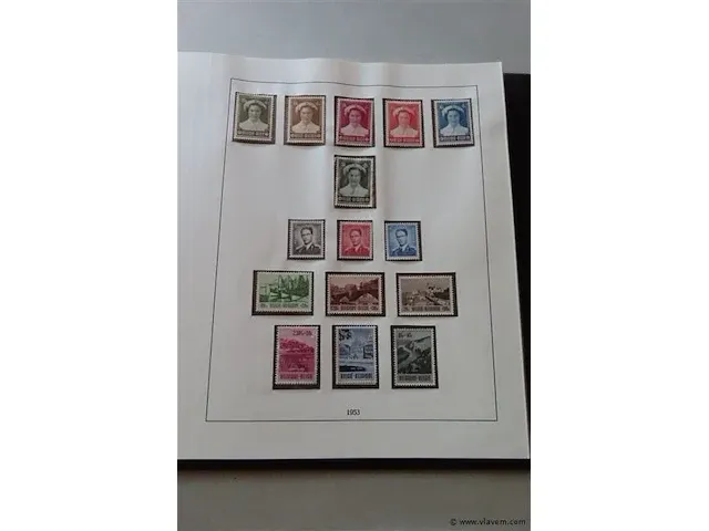 Postzegel album belgië - afbeelding 17 van  44