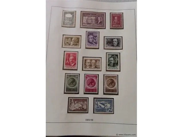 Postzegel album belgië - afbeelding 22 van  44