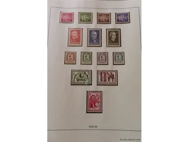 Postzegel album belgië - afbeelding 24 van  44