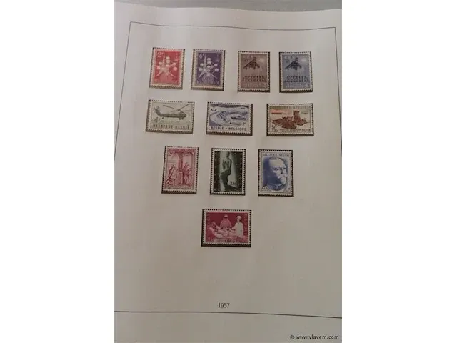 Postzegel album belgië - afbeelding 25 van  44