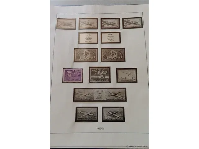 Postzegel album belgië - afbeelding 35 van  44