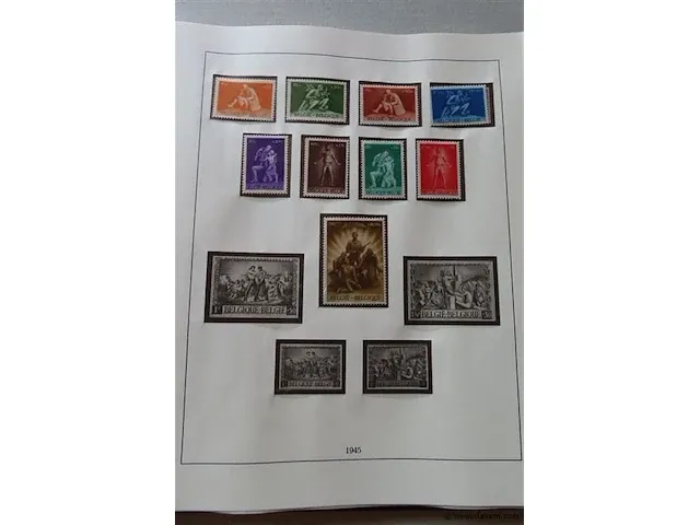 Postzegel album belgië - afbeelding 42 van  44