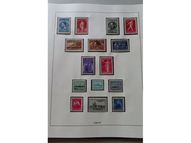 Postzegel album belgië - afbeelding 44 van  44