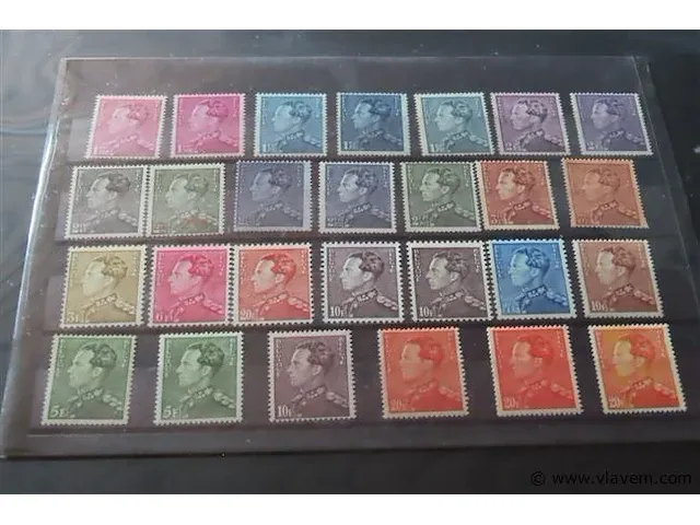 Postzegel album belgië - afbeelding 12 van  41