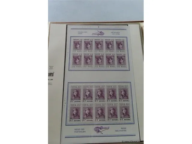 Postzegel album belgië - afbeelding 19 van  45