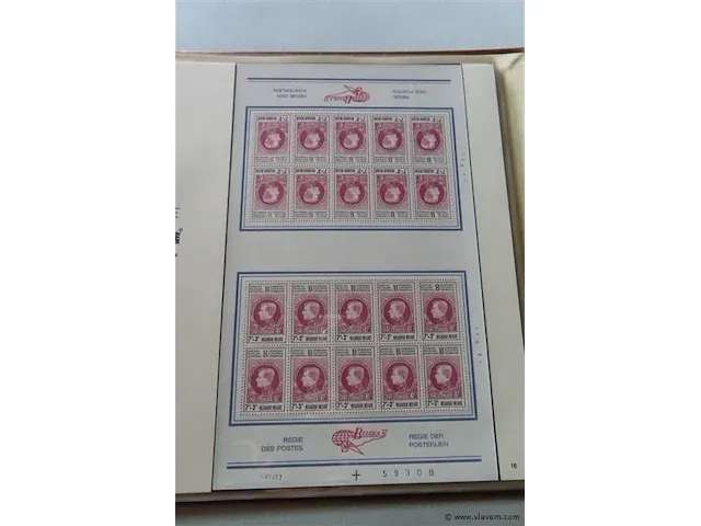 Postzegel album belgië - afbeelding 20 van  45