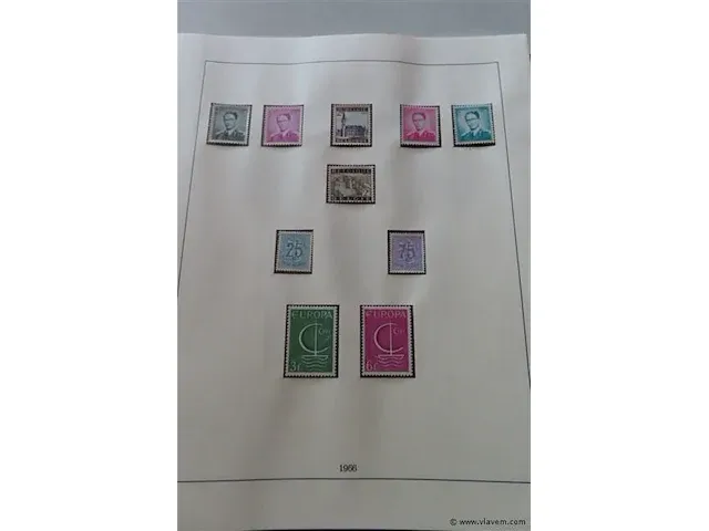 Postzegel album belgië - afbeelding 4 van  29