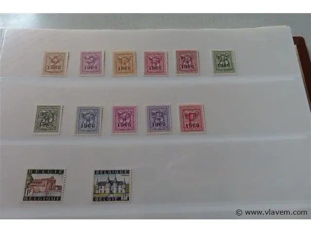 Postzegel album belgië - afbeelding 6 van  29