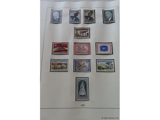 Postzegel album belgië - afbeelding 8 van  29