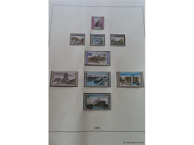 Postzegel album belgië - afbeelding 16 van  29