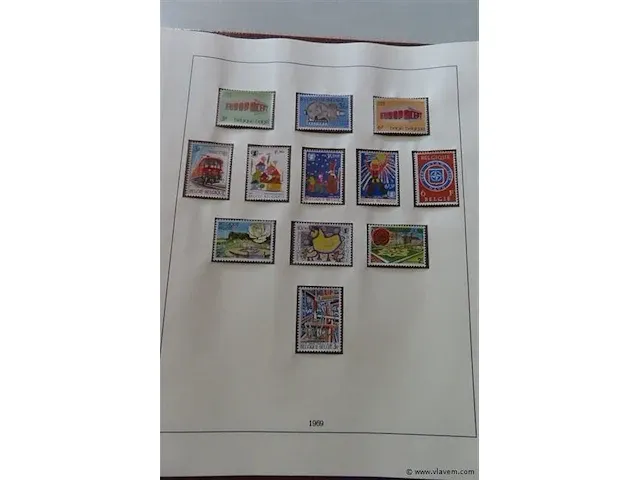 Postzegel album belgië - afbeelding 19 van  29