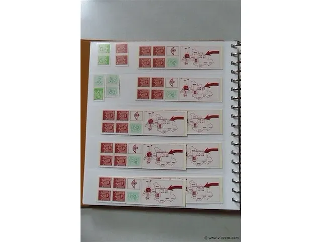 Postzegel album boekjes belgië - afbeelding 7 van  33