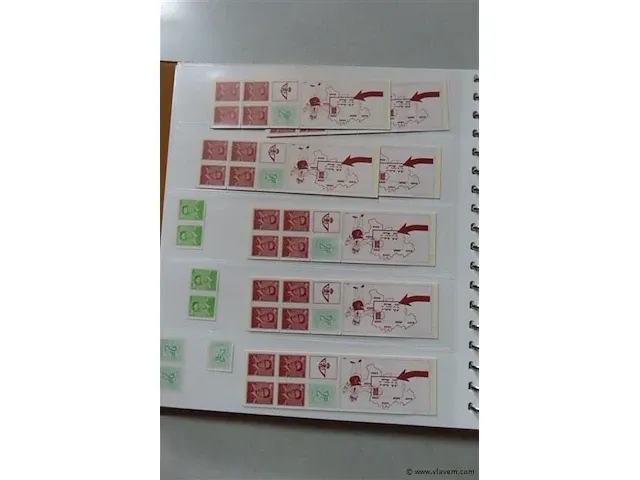 Postzegel album boekjes belgië - afbeelding 9 van  33