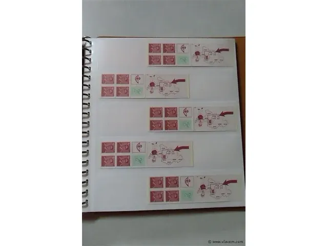 Postzegel album boekjes belgië - afbeelding 13 van  33