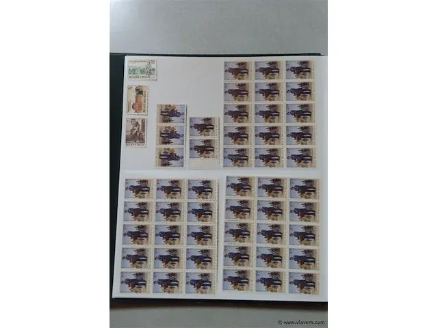 Postzegel album en postkaarten belgië - afbeelding 3 van  39