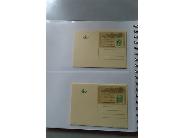 Postzegel album en postkaarten belgië - afbeelding 11 van  39