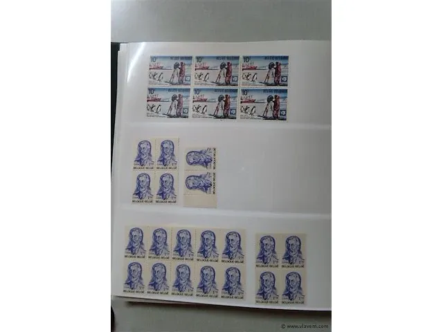 Postzegel album en postkaarten belgië - afbeelding 16 van  39