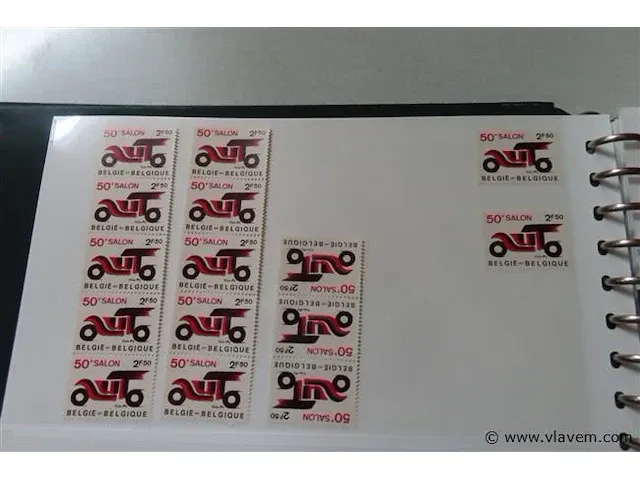 Postzegel album en postkaarten belgië - afbeelding 23 van  39