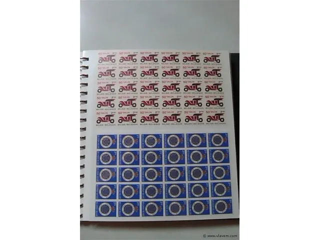 Postzegel album en postkaarten belgië - afbeelding 36 van  39