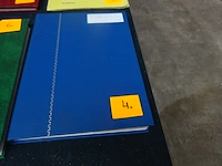 Postzegelalbum zwitserland 16blz gestempeld, plakker en postfris