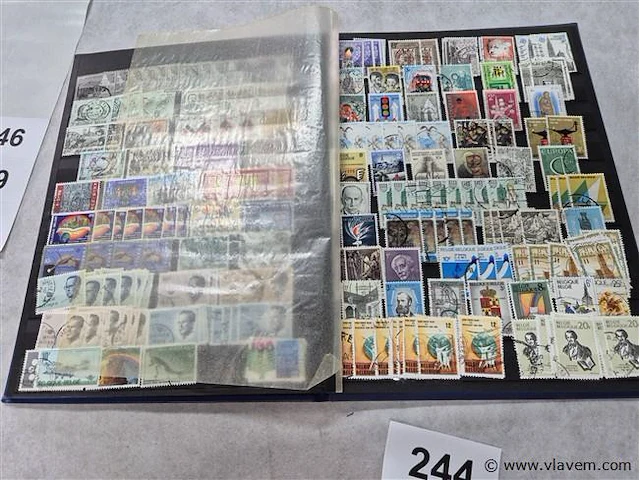 Postzegelboek, voornamelijk belgië - afbeelding 3 van  12