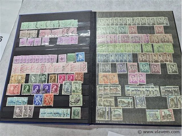 Postzegelboek, voornamelijk belgië - afbeelding 10 van  12