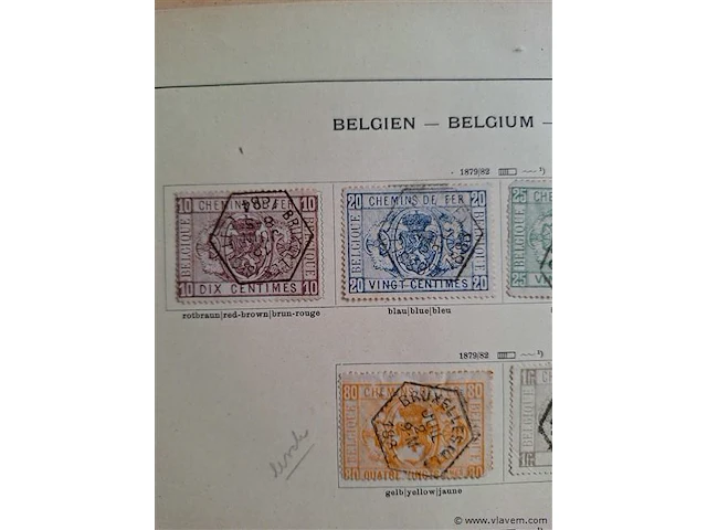 Postzegels belgië - afbeelding 2 van  4